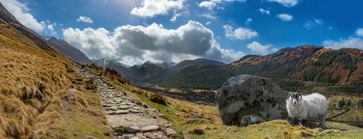 Ben Nevis dans les Highlands en Écosse