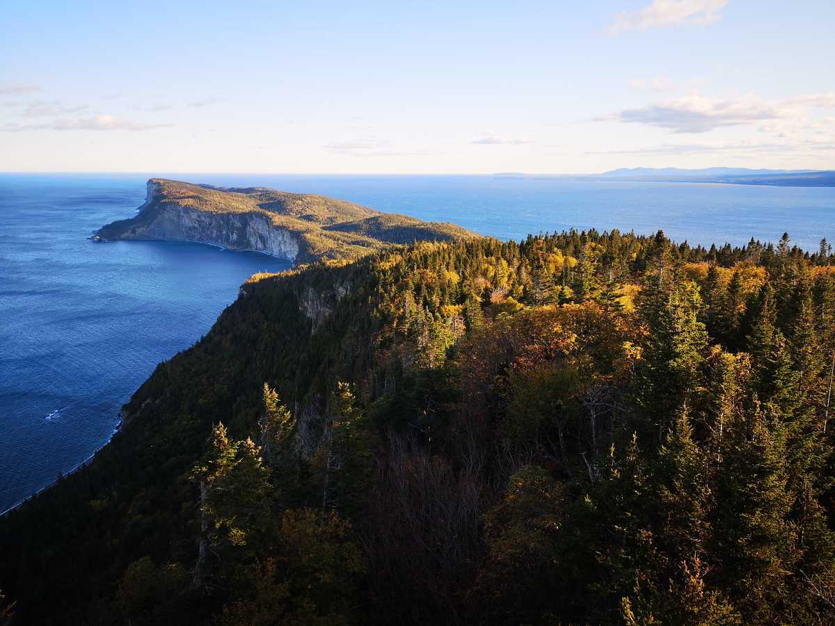 Cap Gaspé au Québec, Canada