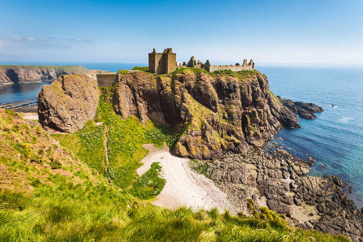 Château de Dunnotar en Ecosse