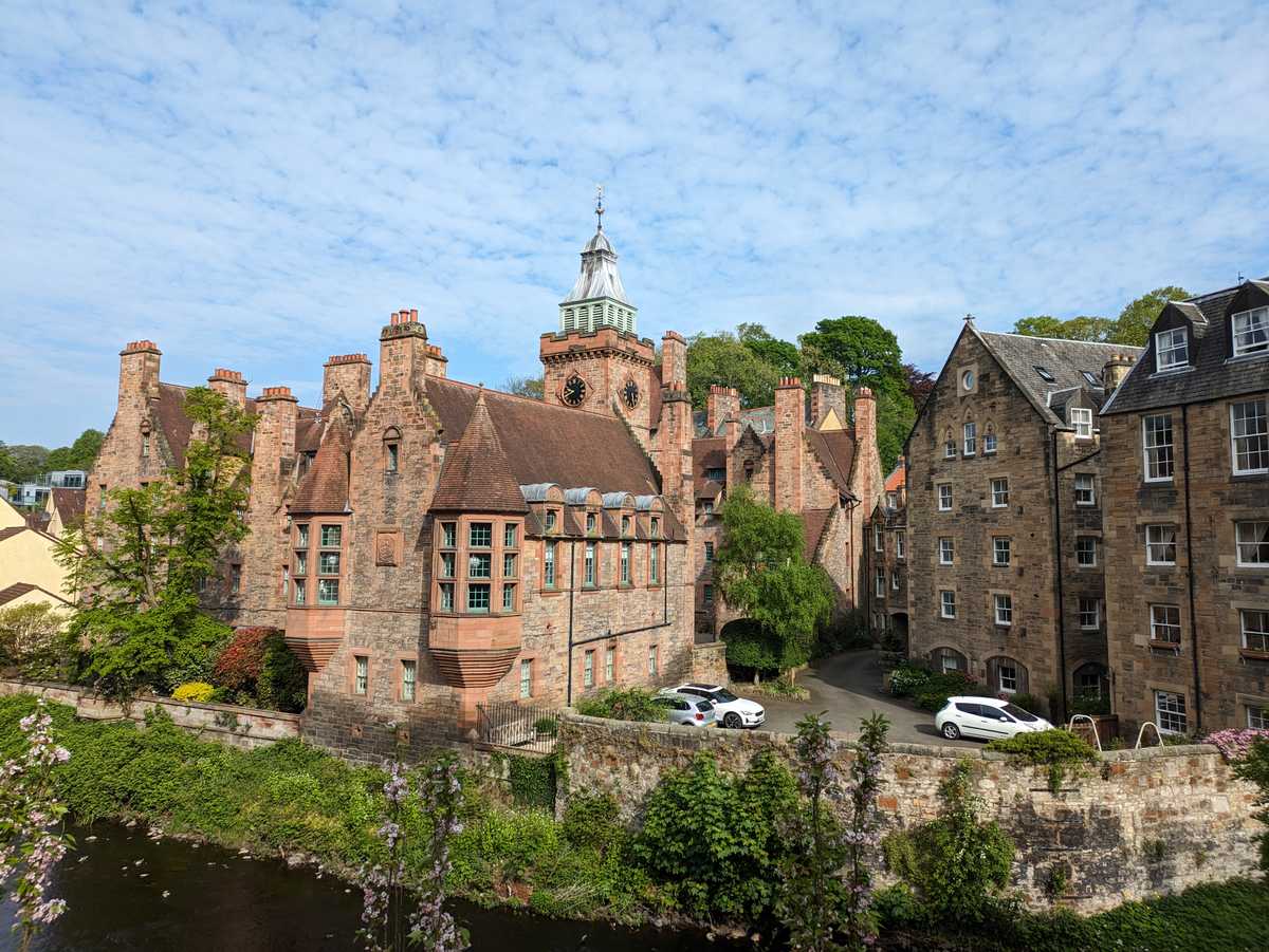 Dean village à Edimbourg en Ecosse