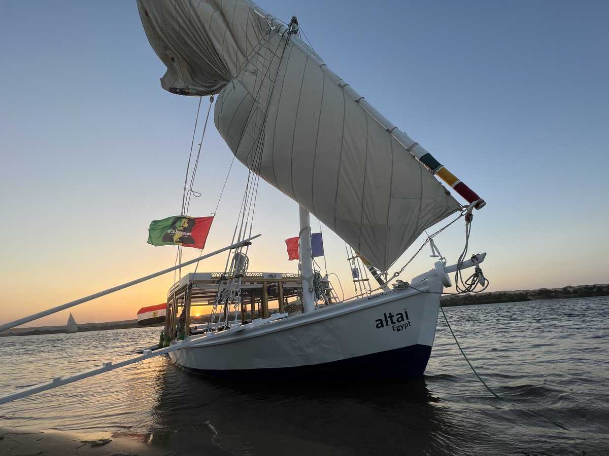 Felouque Altaï Egypte sur le Nil