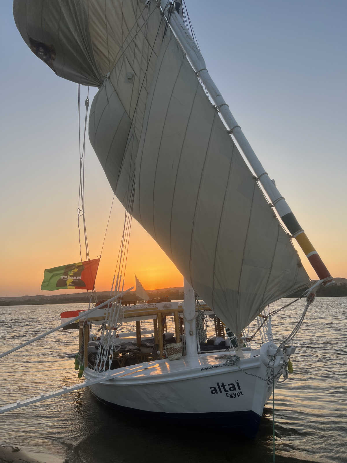 Felouque Altaï Egypte sur le Nil