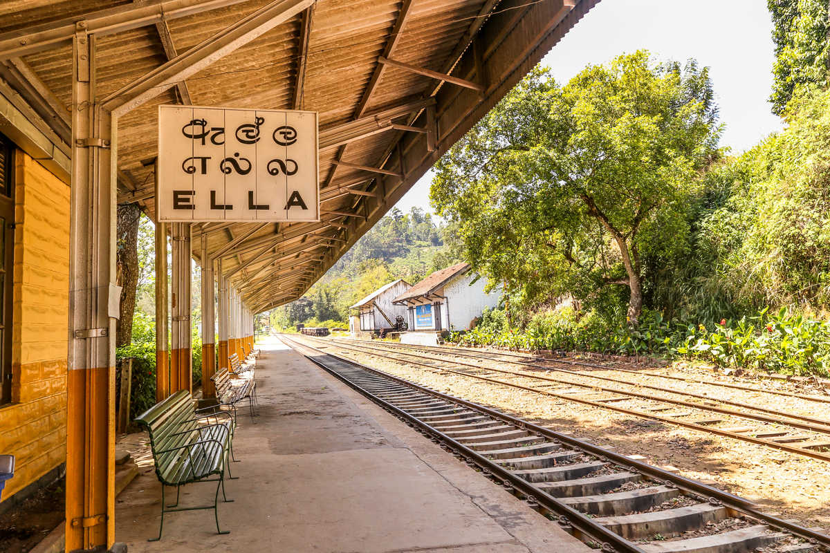 Gare de Ella au Sri Lanka