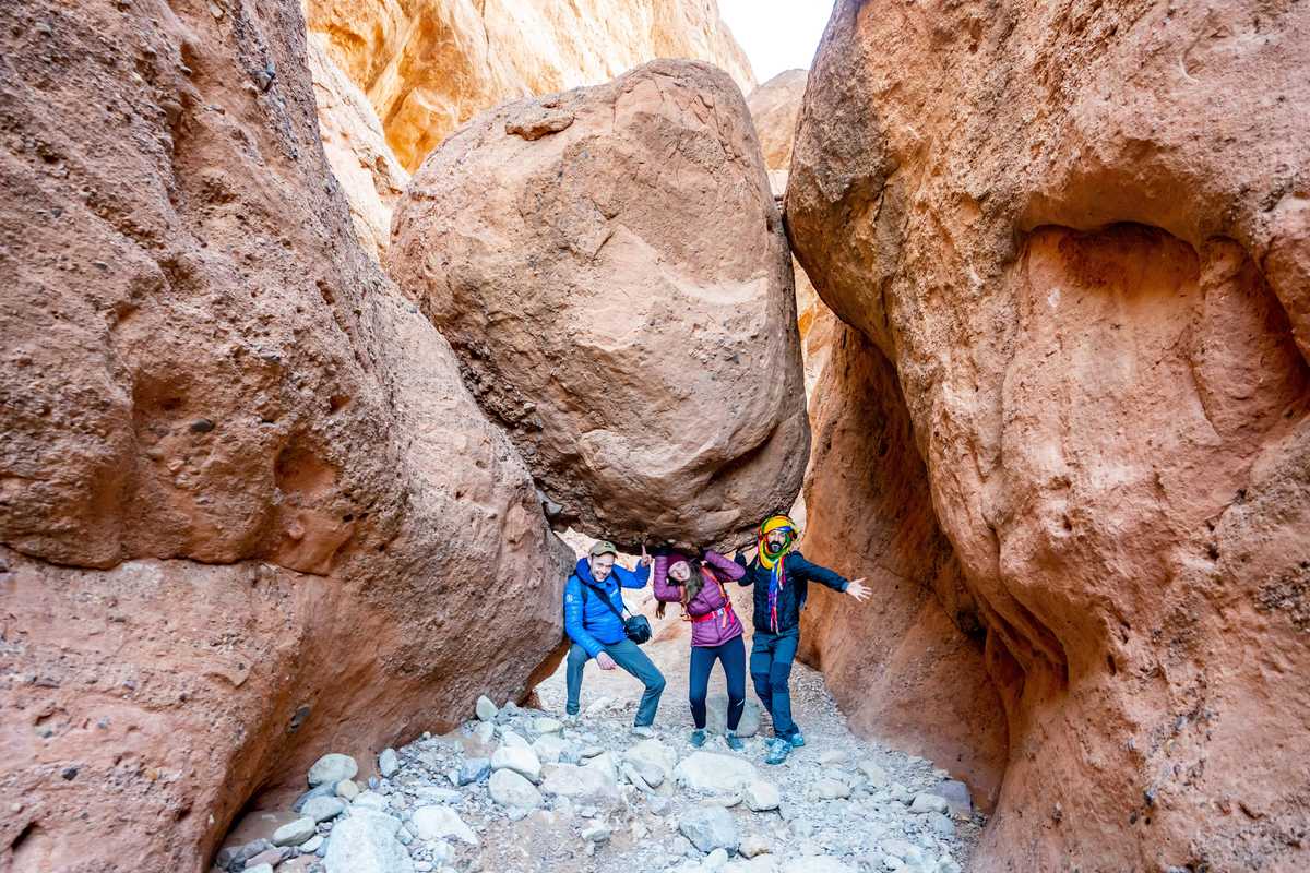 Gorges du M'Goun au Maroc