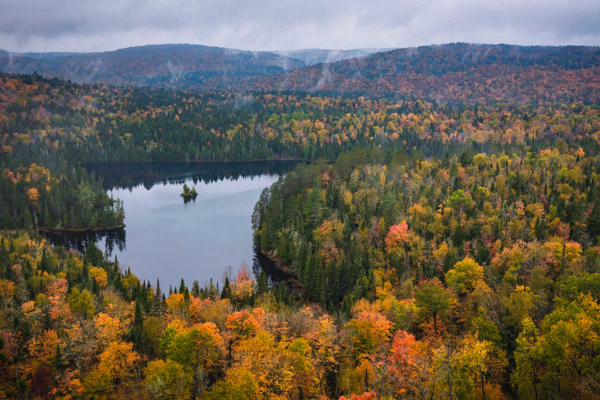 Horse Lake Parc National de Mauricie, Quebec