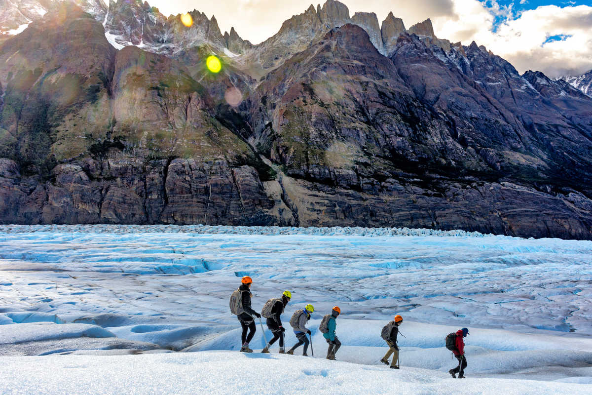 Ice Trekking sur le glacier Perito Moreno Patagonie
