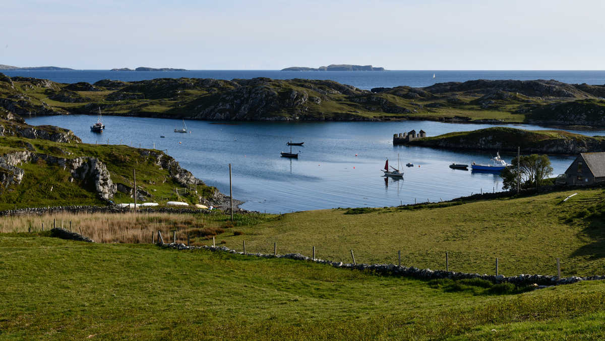 île d'inishbofin Irlande