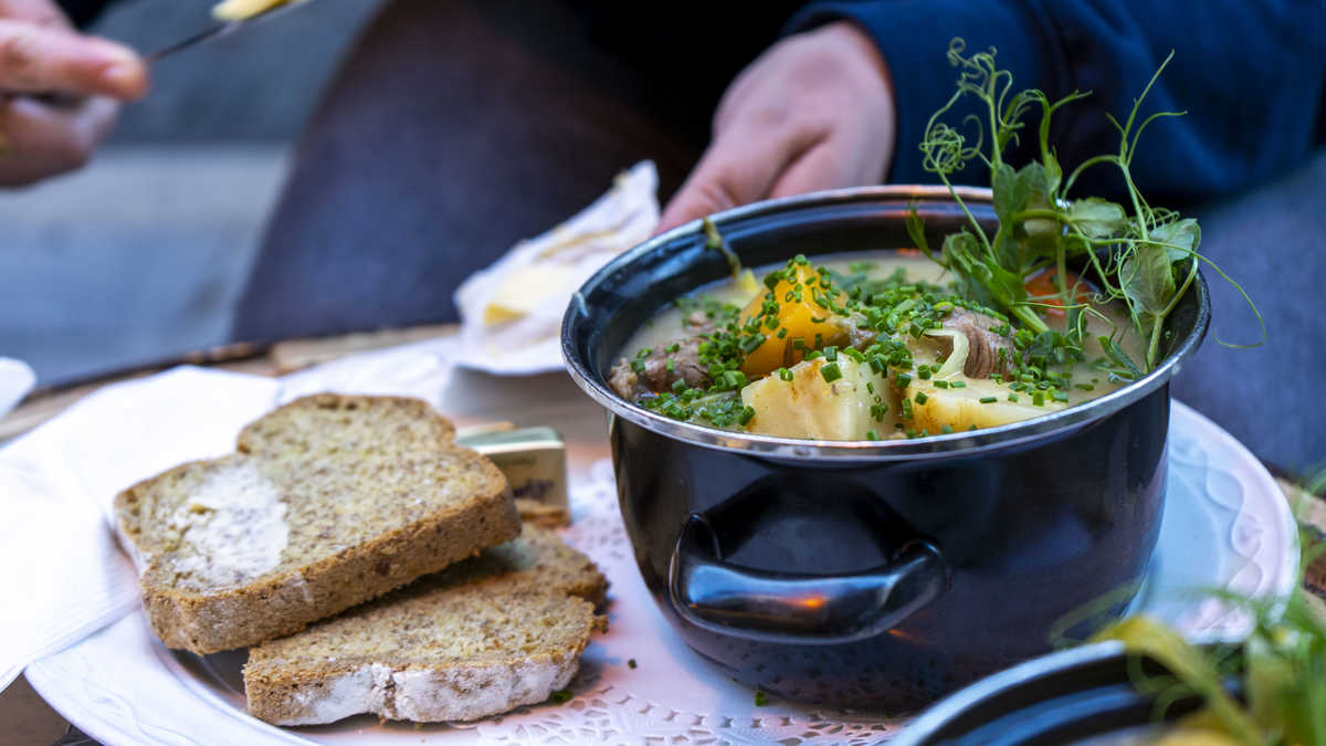 Irish stew a dublin en irlande