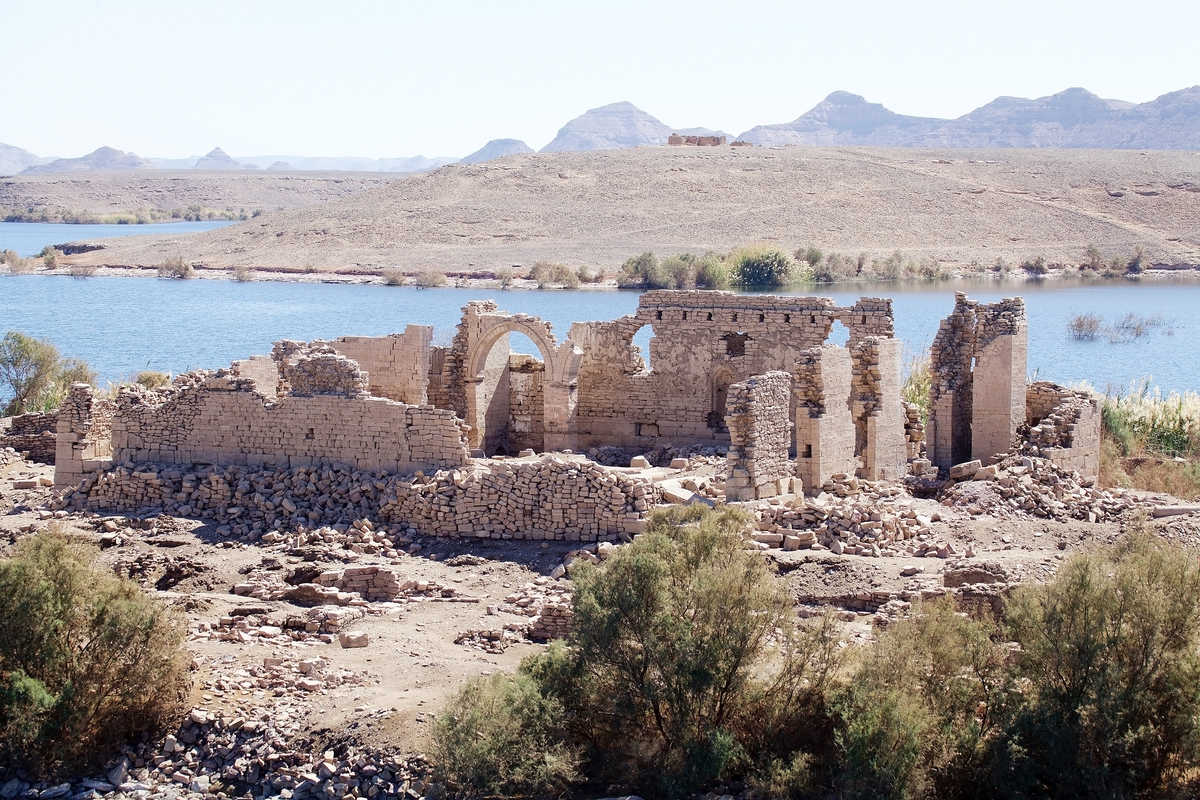 Kasr Ibrim, Lac Nasser, Egypte
