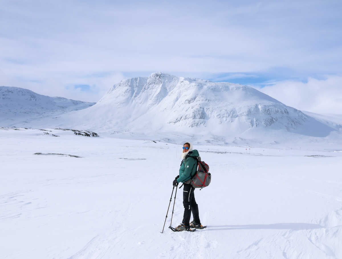 La Kungsleden en hiver