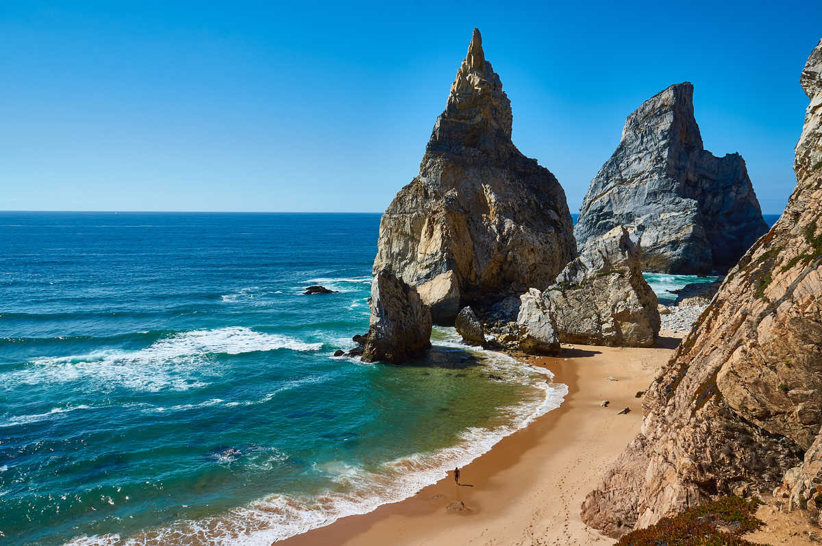 La plage de Ursa Portugal