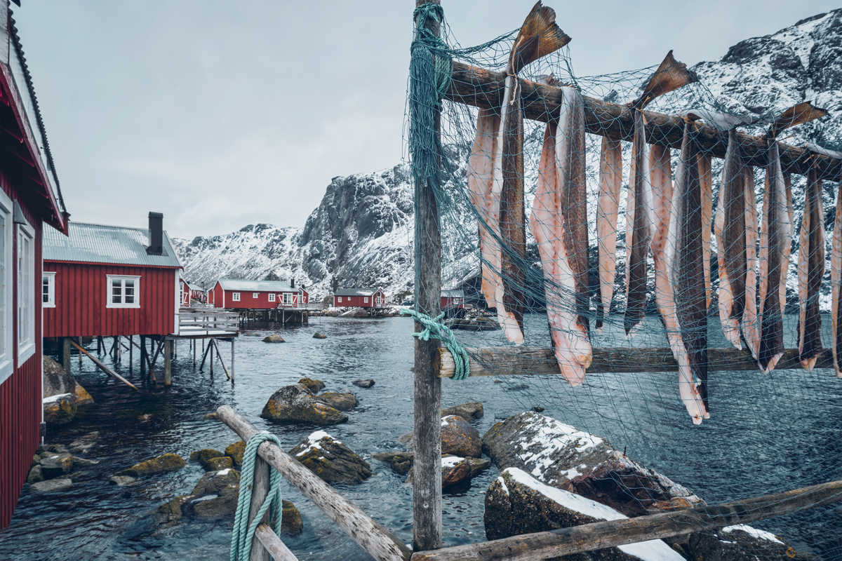 Nusfjord est un joli village authentique des îles Lofoten