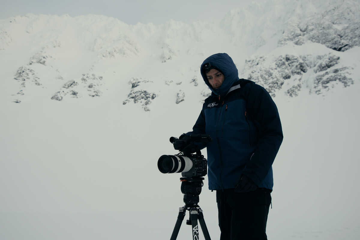 Photographes pendant shooting La Nuit de la Glisse en Norvège © Richards Soren Photographes pendant shooting La Nuit de la Glisse en Norvège