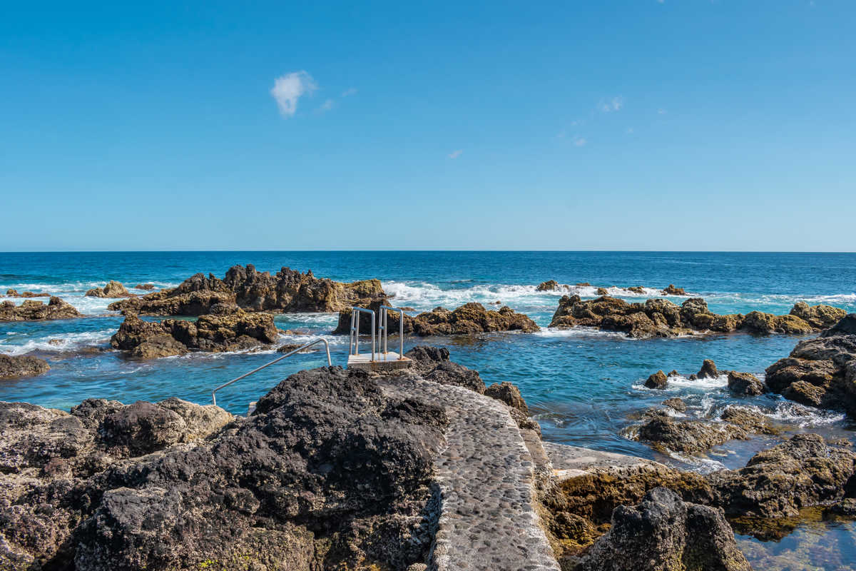 Piscine naturelle aux Açores
