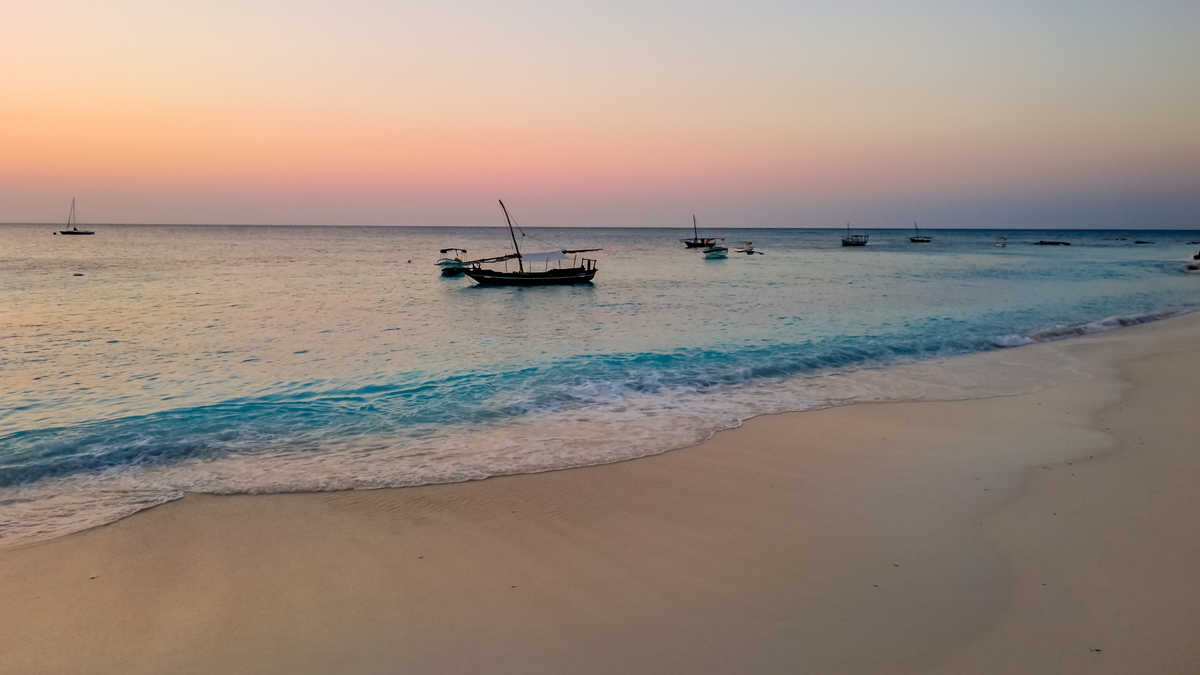 Plage de Kizimkazi, Zanzibar, Tanzanie