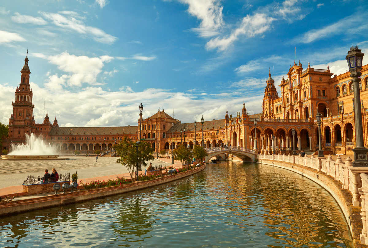 Plaza de España, Séville, Espagne