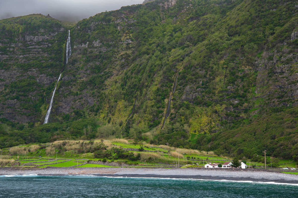 Poço do Bacalhau sur l'île de flores aux Açores