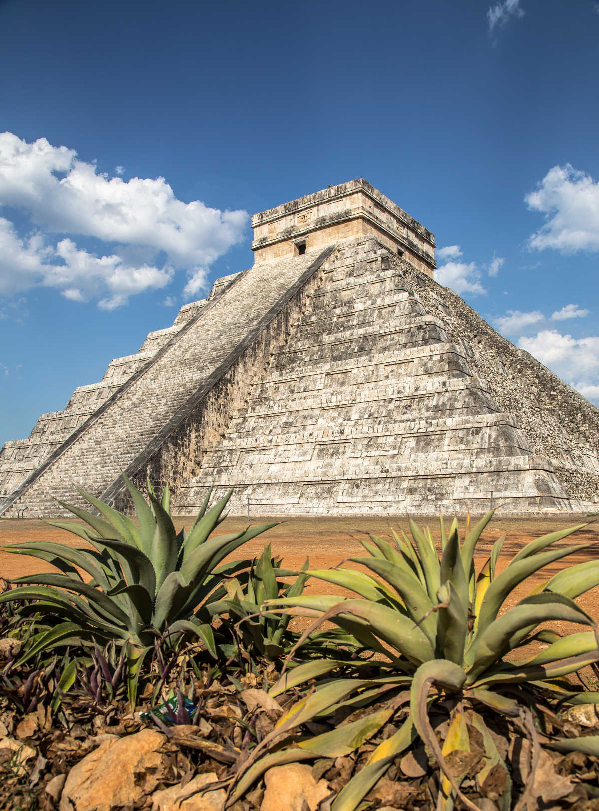 pyramide de Chichen Itza UNESCO. Yucatan, Mexique