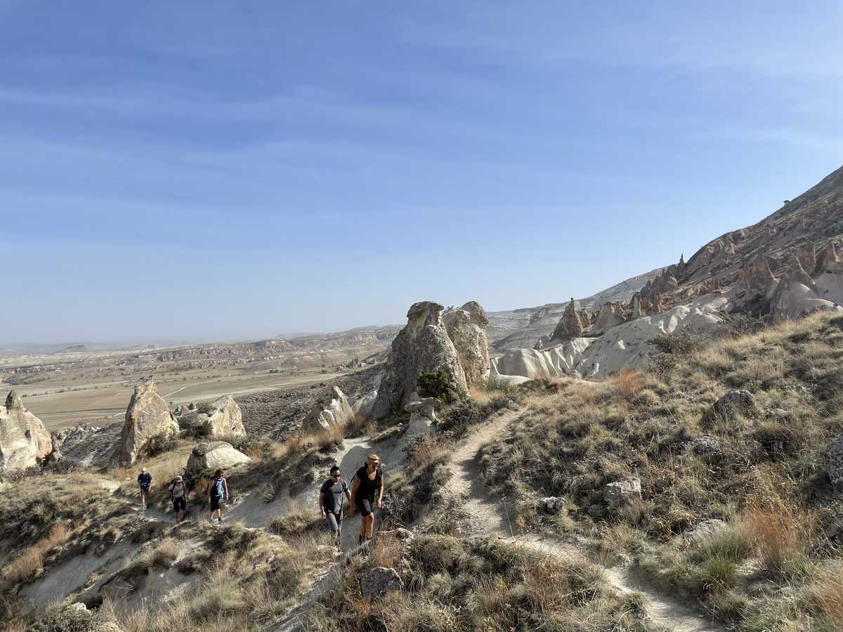 Randonnée en Cappadoce en Turquie