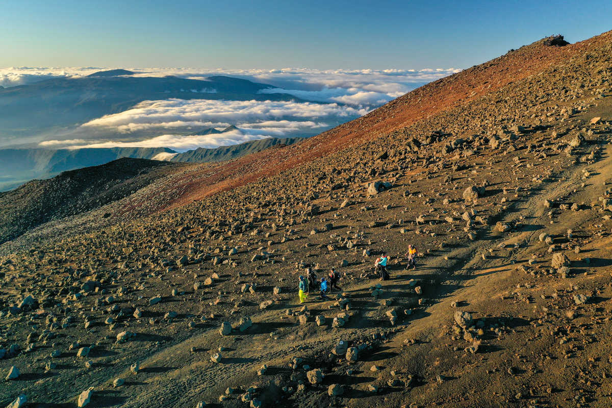 Randonnée Piton de la Fournaise  Réunion