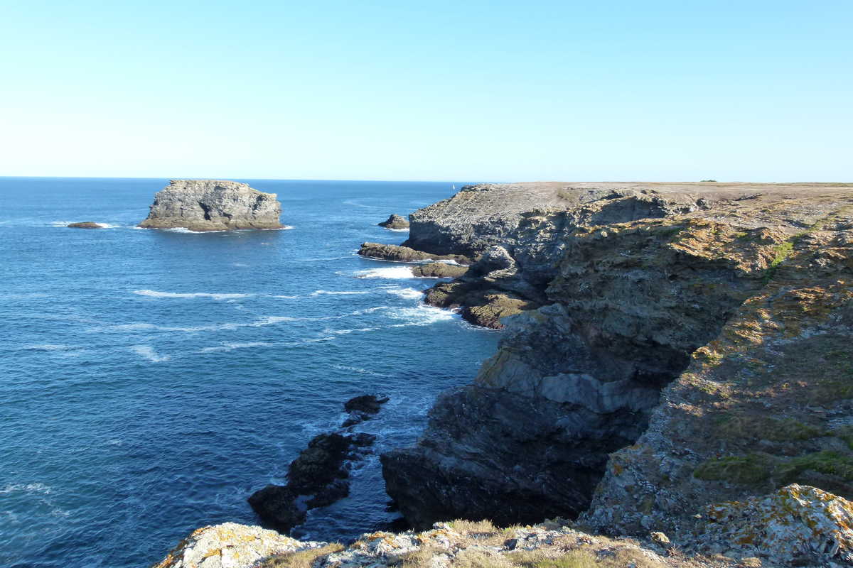 Randonnée sur la côte ouest de Belle Ile, Morbihan, Bretagne