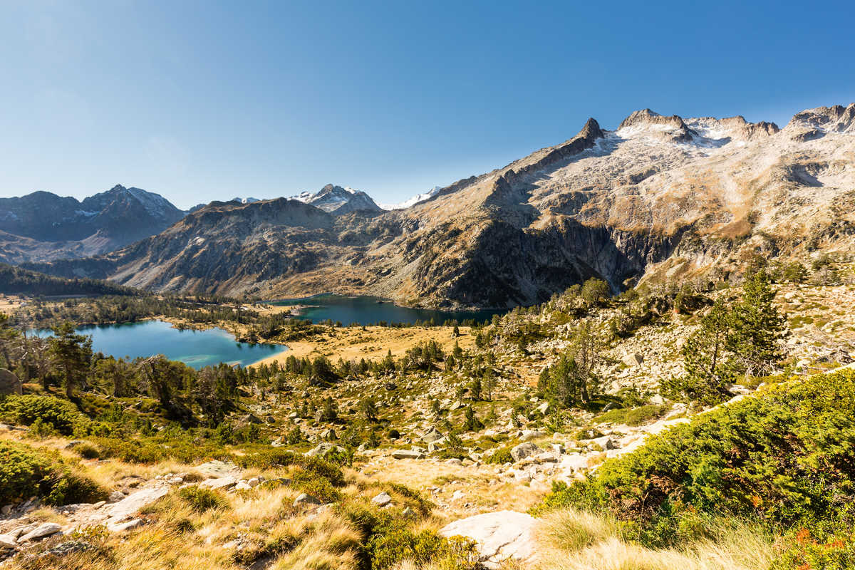 Réserve de Néouvielle dans les Pyrénées en France