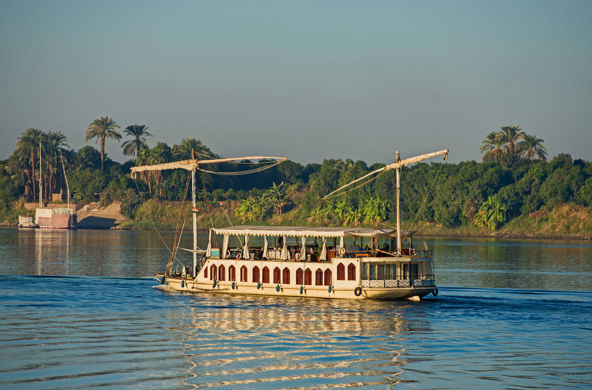 Sandal, bateau traditionnel égyptien, Egypte