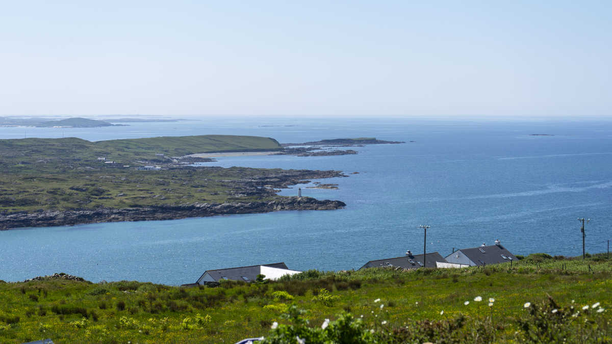 Sky road en Irlande