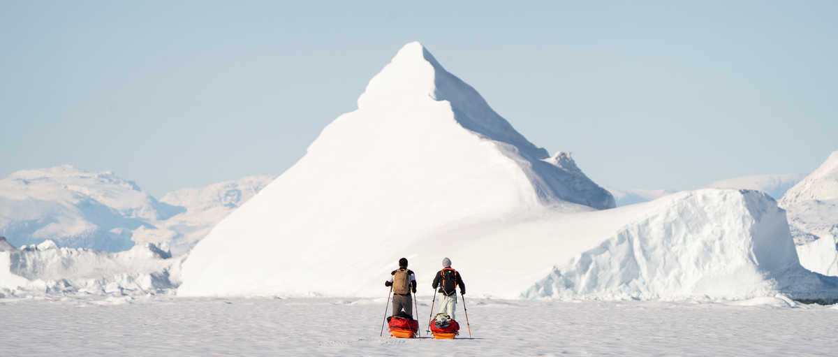 Snowboard au Groenland