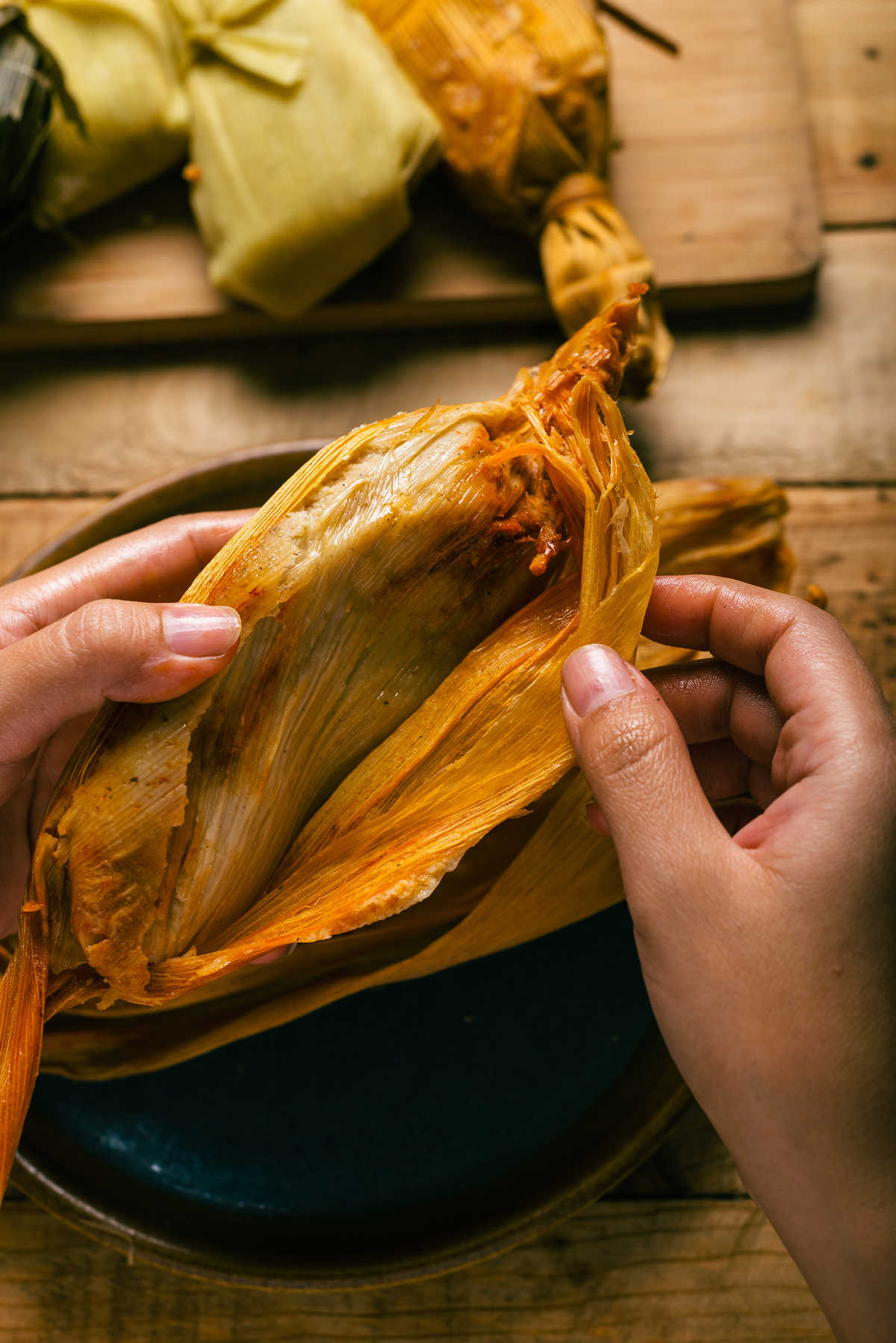 Tamales, spécialité du Mexique et d'Amérique du sud