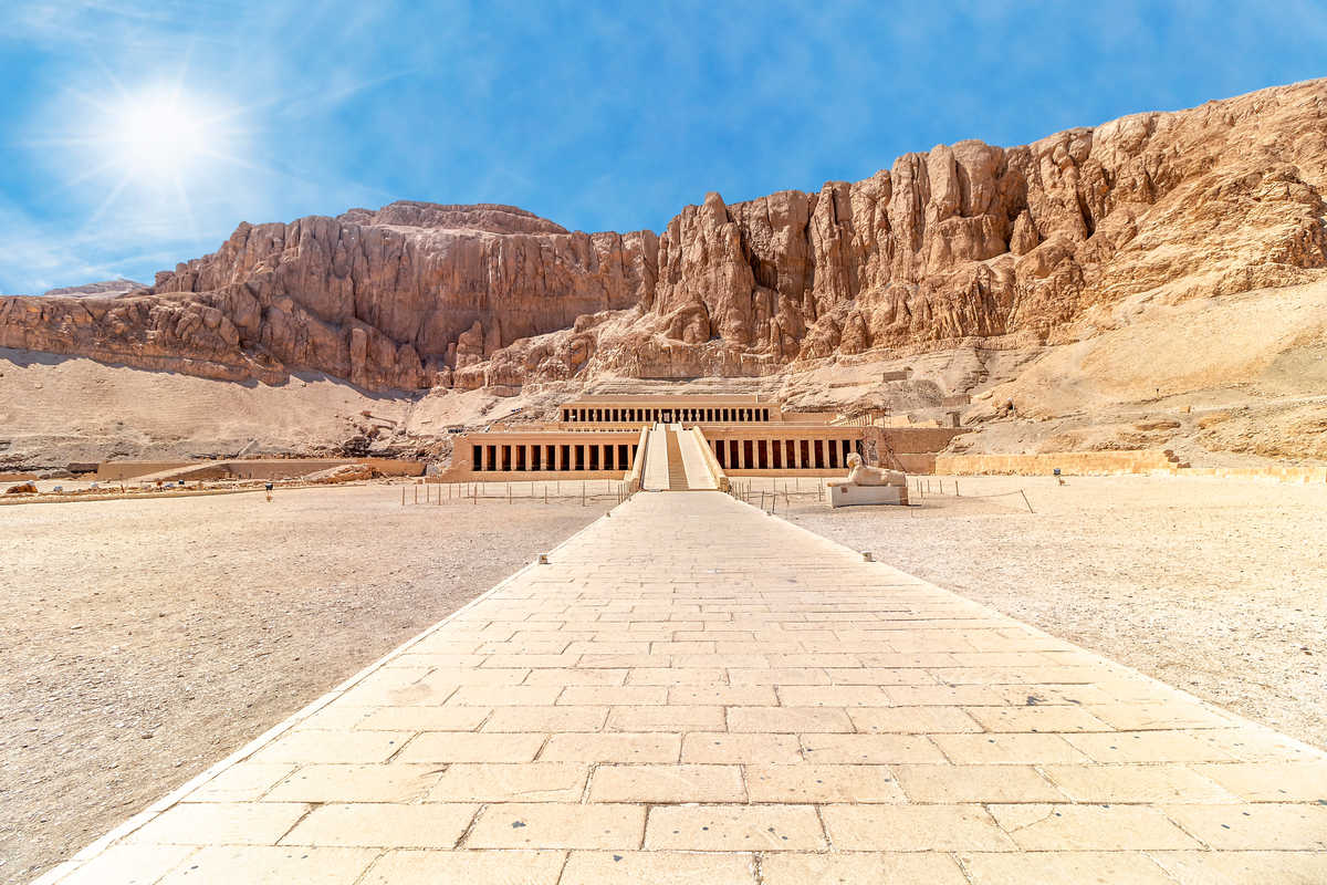 Temple de Hatshepsout à Louxor en Egypte