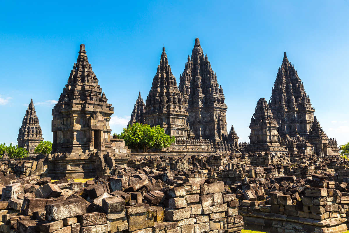 Temple de Prambanan, Java, Indonésie