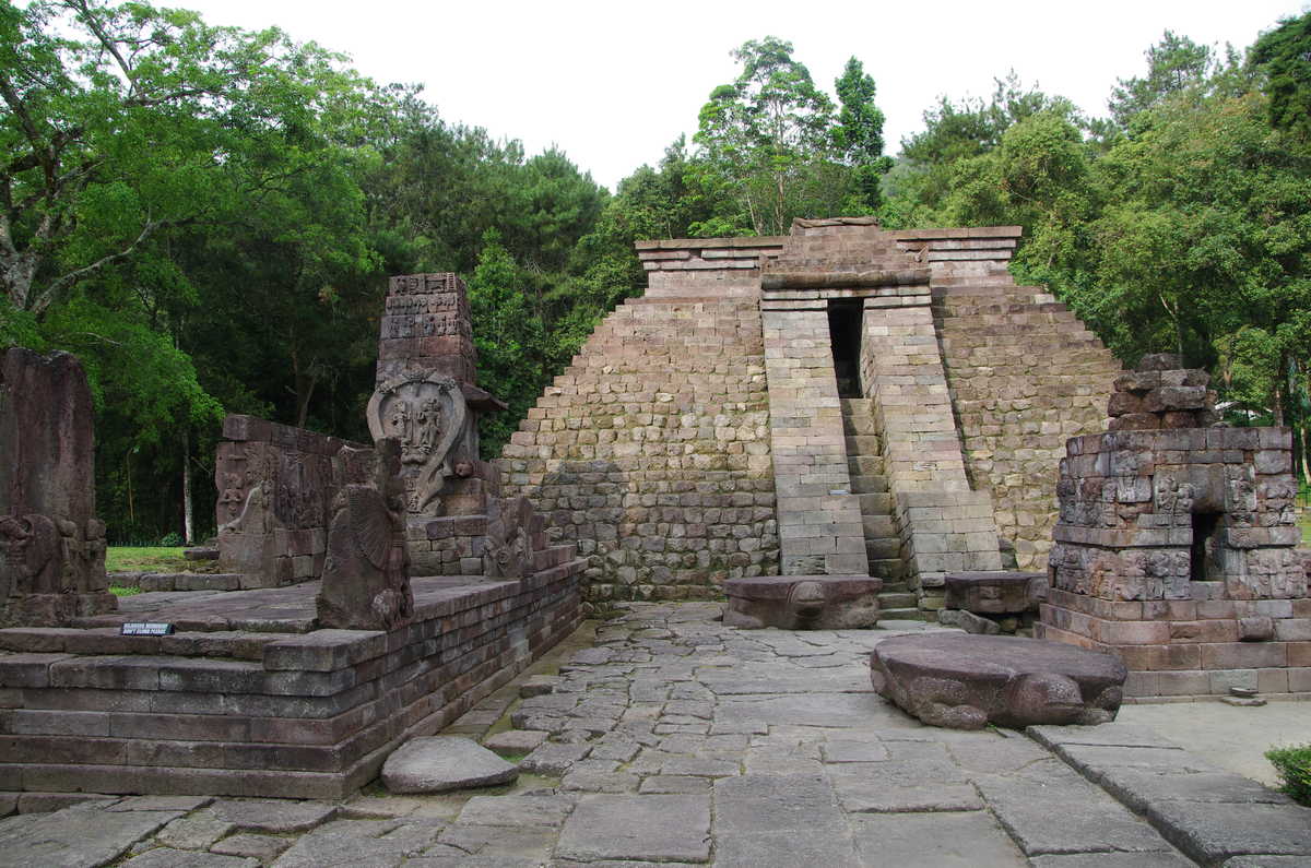 Temple de Sukuh, Java, Indonésie