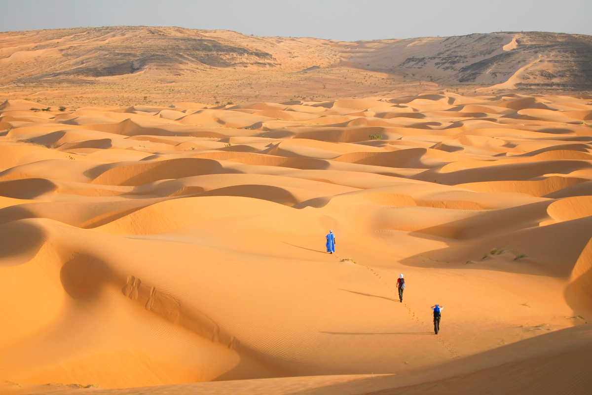 Traversée de l'erg, Mauritanie