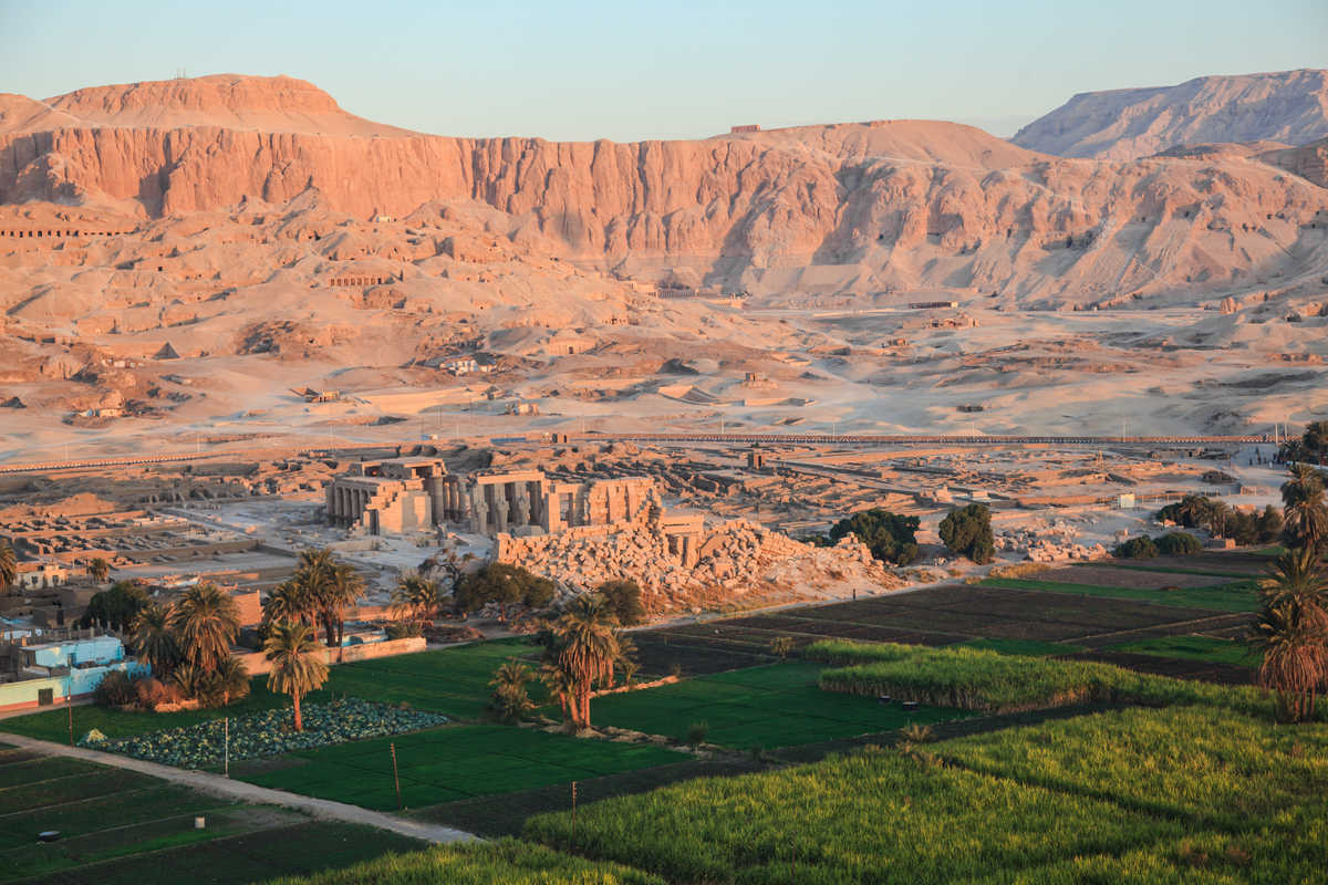 Vallée de rois en Egypte