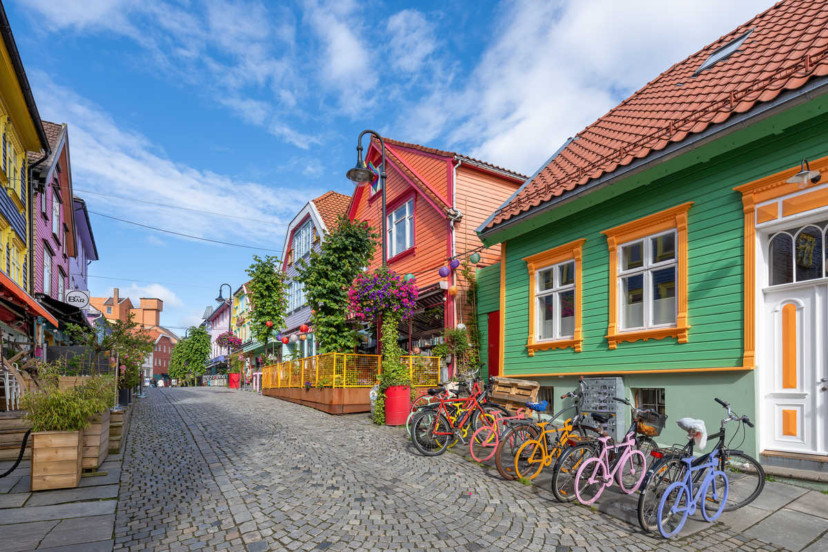 Vieille ville de Stavanger © Brundle Nick Vieille ville de Stavanger dans le Sud de la Norvège