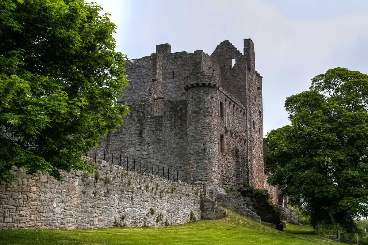 Visite du chateau de Craigmillar en Ecosse