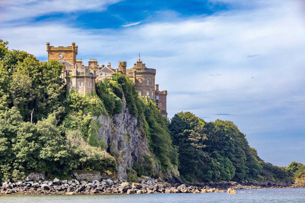 Visite du chateau de Culzean en Ecosse