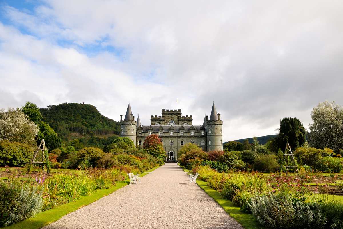 Visite du chateau Inveraray en Ecosse