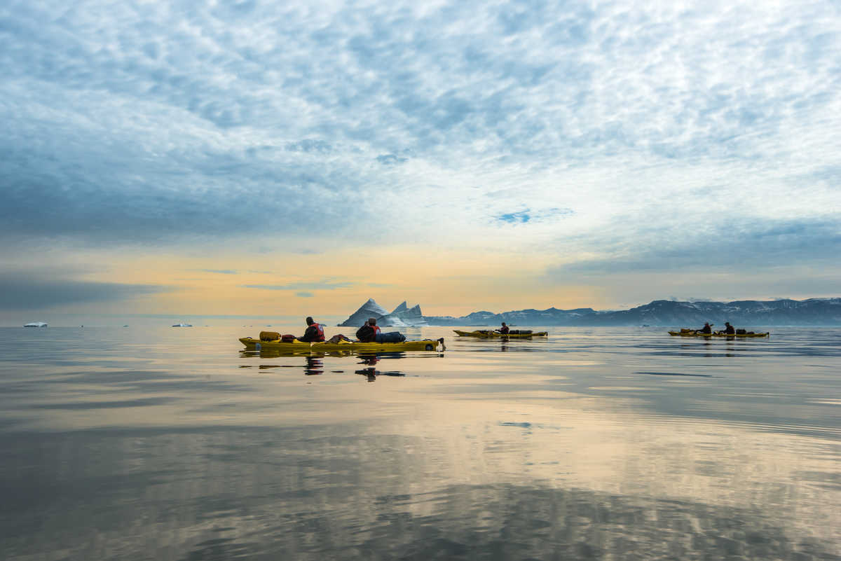 Voyage en Kayak au Groenland © Julien Million Voyage en Kayak au Groenland