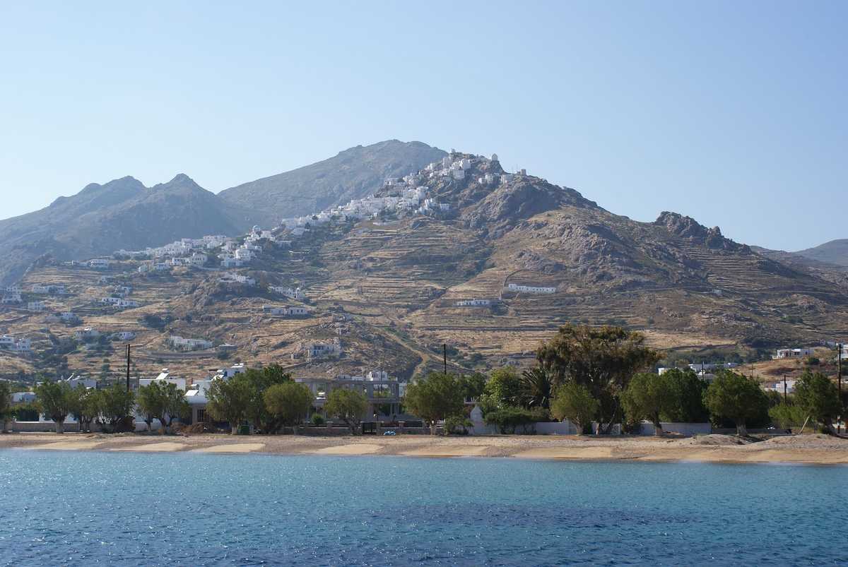 vue de la mer de Sérifos , Cyclades occidentales