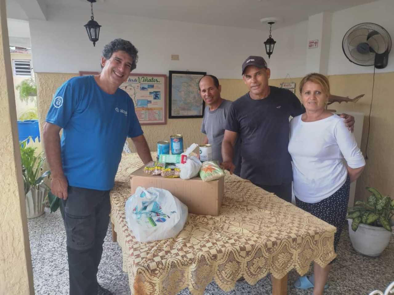 Agence locale Cuba - Dons à la population suite à l'ouragan Ian