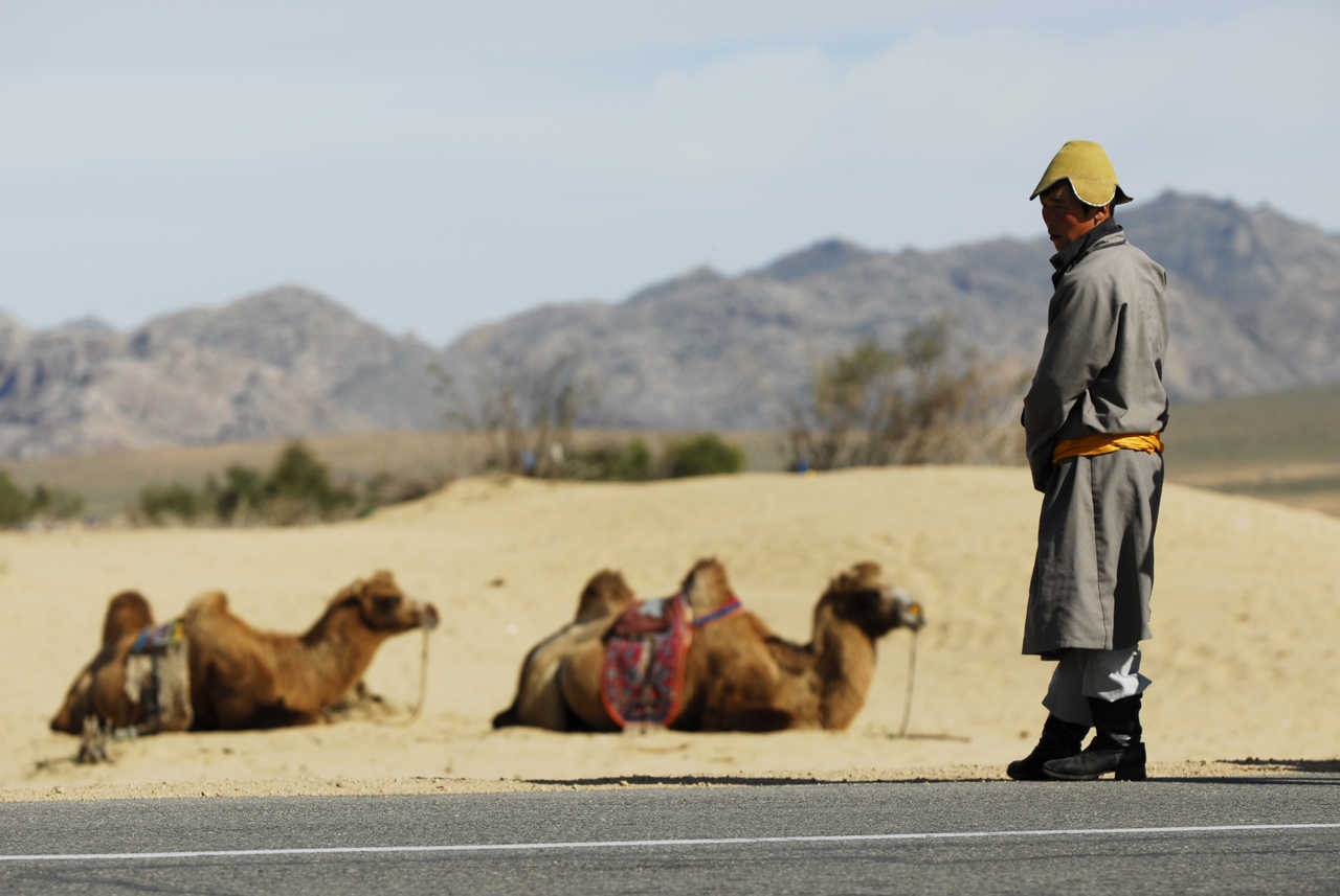 Ambiances dans le désert de Gobi