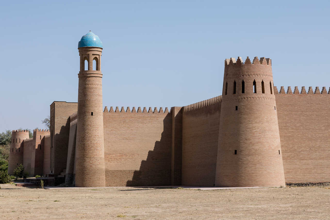Ancienne forteresse Hulbuk à Kulub au Tadjikistan