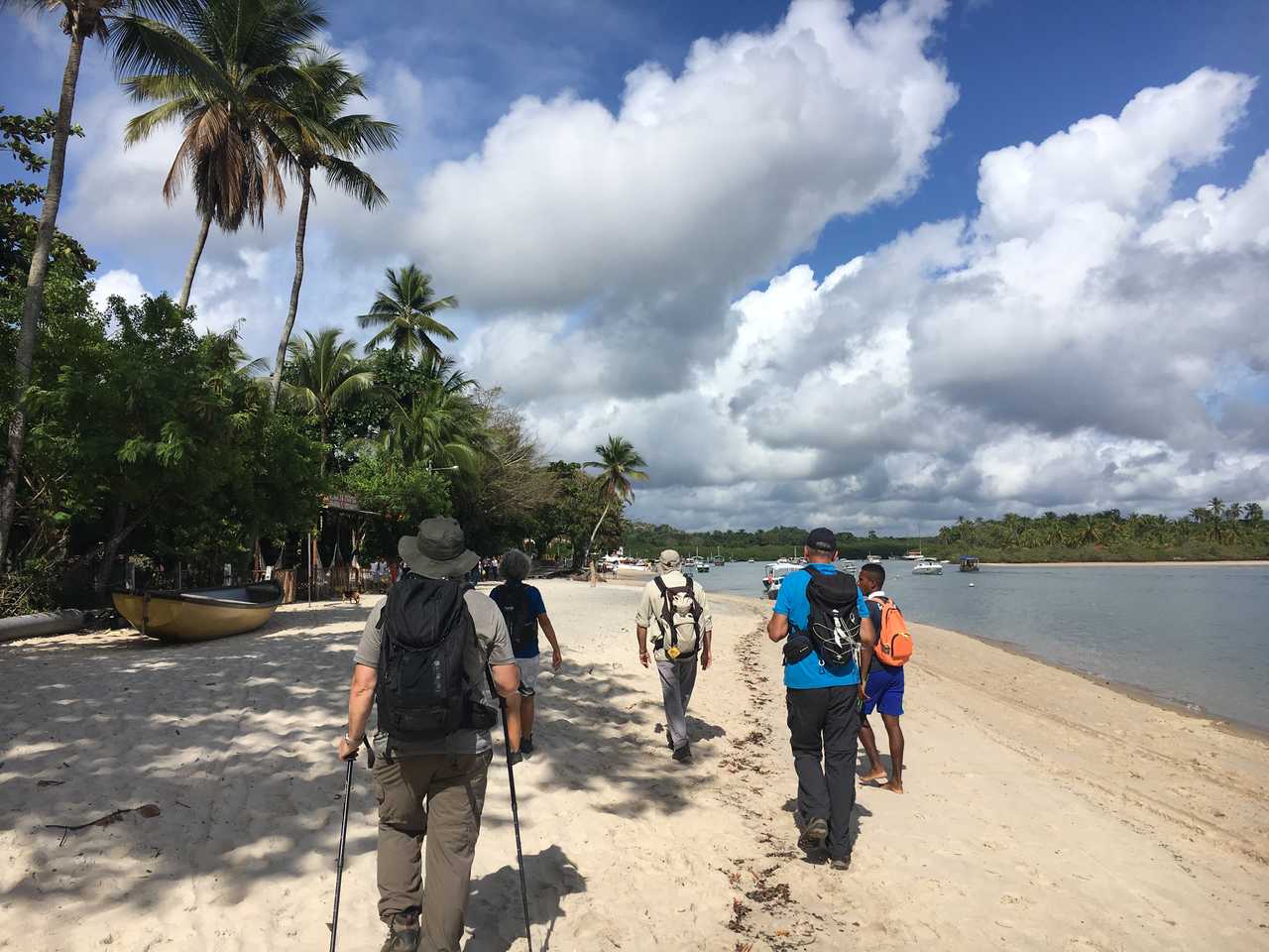 Arrivée sur l'île de Boipeba