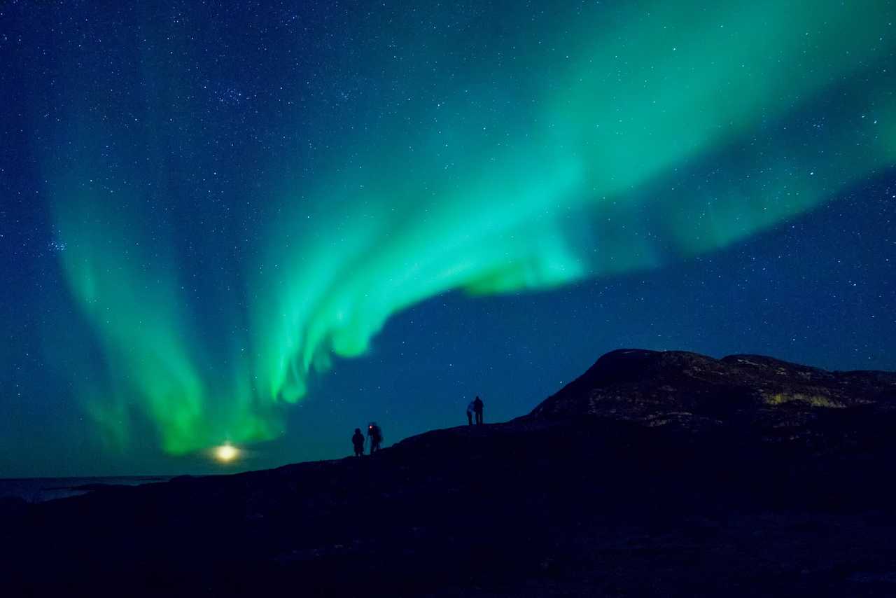 Aurores boréales en Norvège