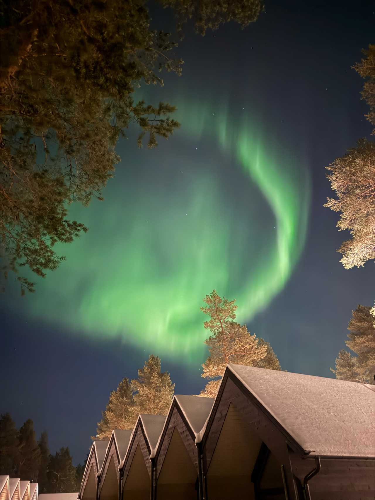 Aurores Boréales Finlande Hossa