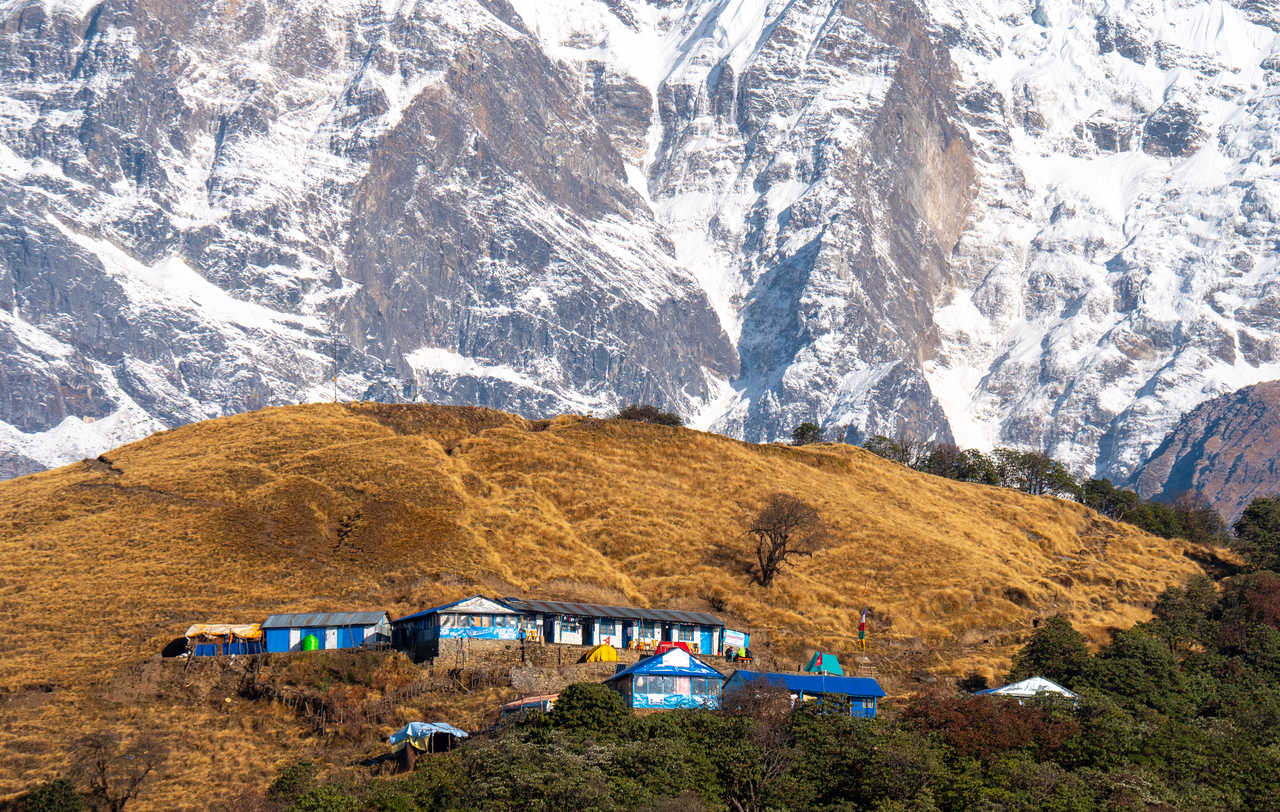 Bada Danda point de vue au Népal