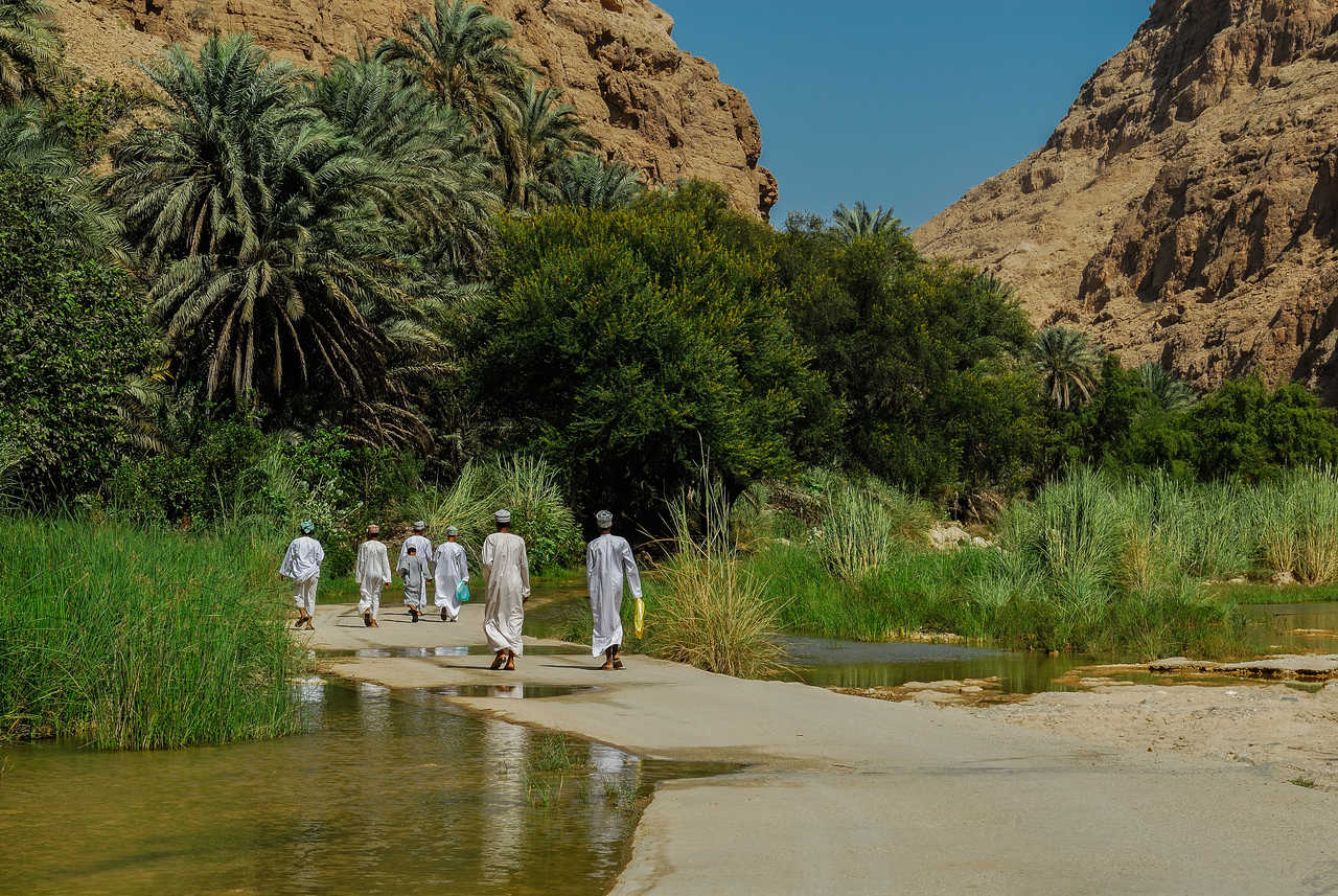 Balade dans les Wadis omanais