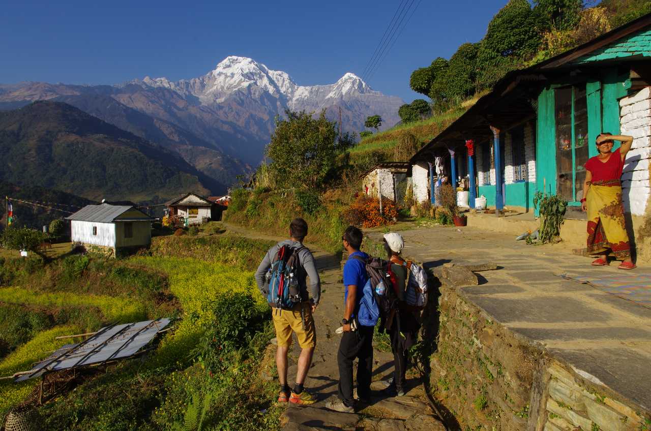 Image Balcons des Annapurnas et des Dhaulagiris